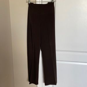 Dress barn pants brown pull on